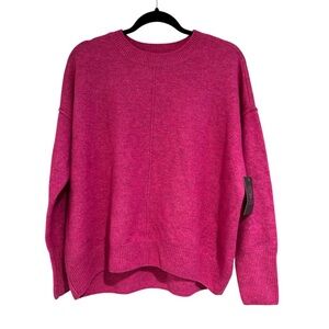 Vince Camuto Fuchsia Crew Neck Sweater